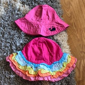 2PIECE! Summer Sun Hats Pottery Barn Kids/Gymboree